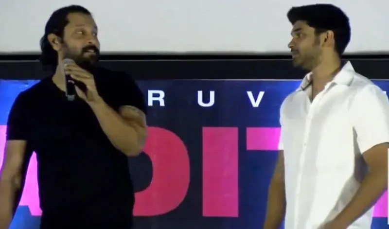 chiyan vikram dhruv vikram